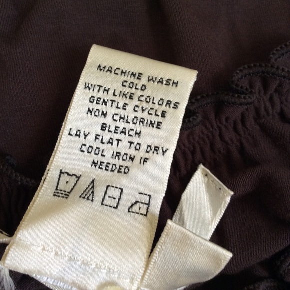 Max Studio Cute Deep Chocolate Brown Cap Dress S - Picture 8 of 12